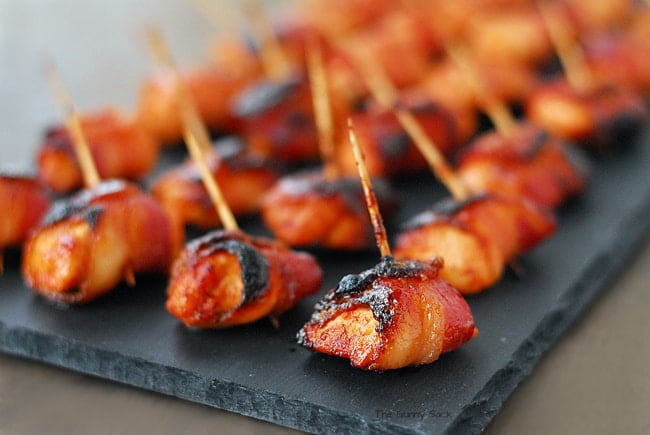 Bacon Wrapped Chicken Appetizer