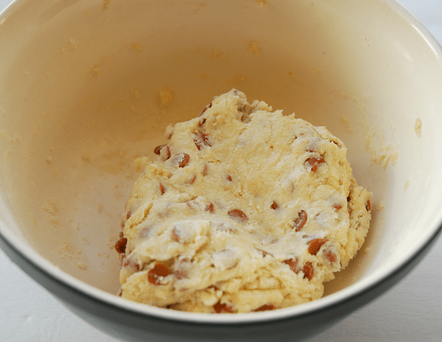 ball of scones dough