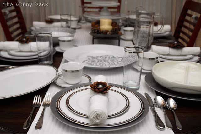 christmas tablescape