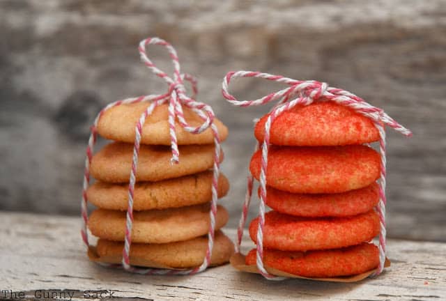 Cookie Stack Tied With Baker's Twine