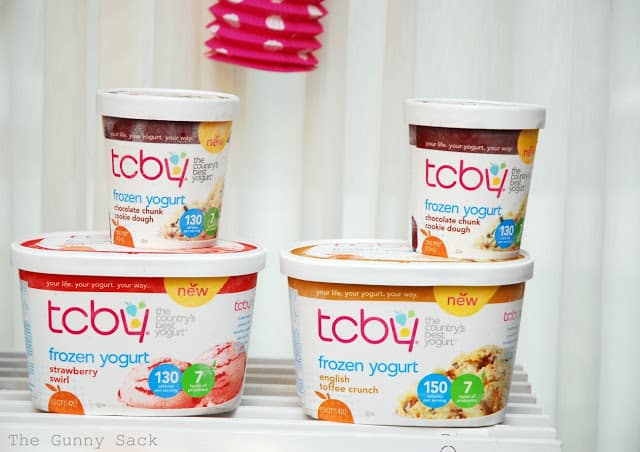tcby frozen yogurt toppings