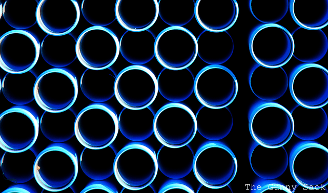 Blue Circles Patterns In Photography