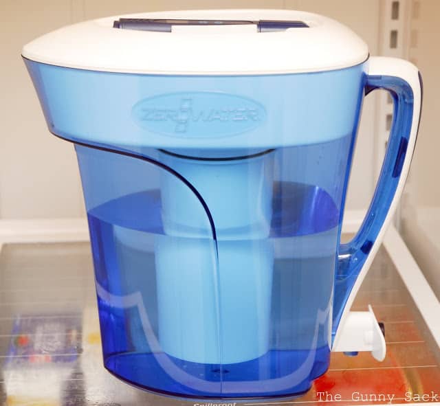 ZeroWater Pitcher Review & Giveaway - The Gunny Sack