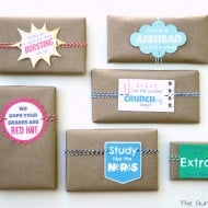 Brown Paper Candy Grams