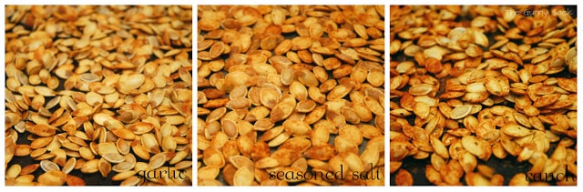 baked pumpkin seeds