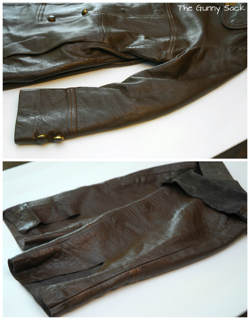 cut off leather sleeves