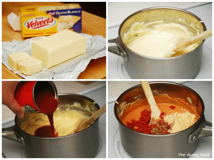 pizza fondue ingredients