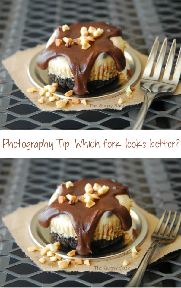 Food Photography Tips Mini Fork