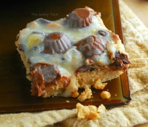 Reeses Peanut Butter Cup Cookie Bars