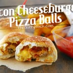 Bacon Cheeseburger Pizza Balls