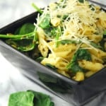 Spinach Pesto Salad Recipe