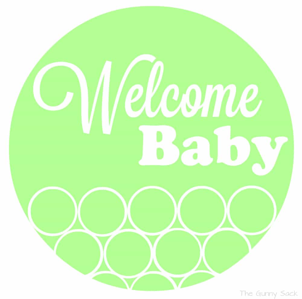 Welcome Baby Gift In A Jar