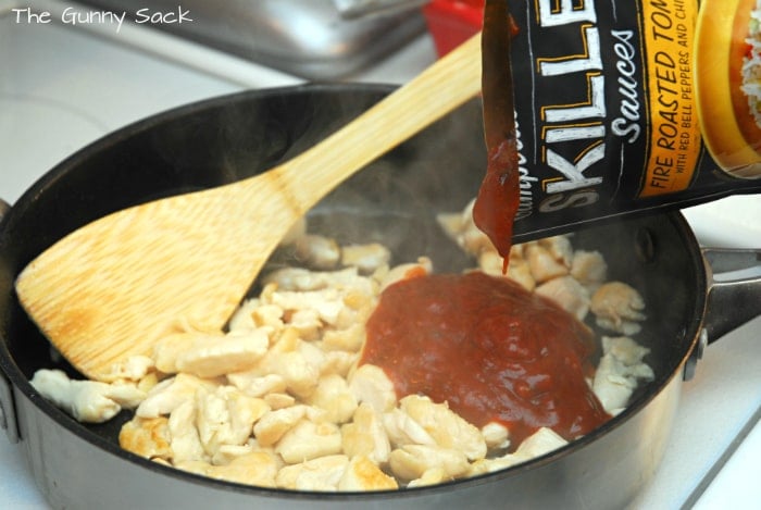 add Campbell's Skillet Sauce