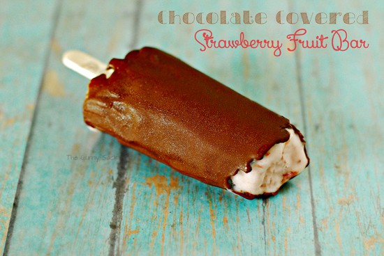 Chocolate Covered Strawberry Fruit Bar