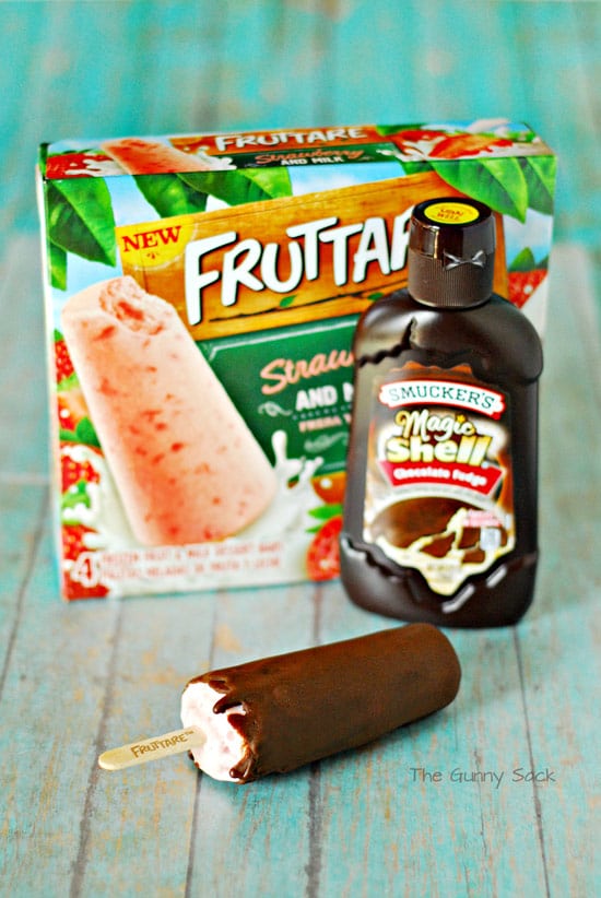 Chocolate Covered Strawberry Fruit Bars
