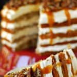 Caramel Apple Mousse Layer Cake Recipe