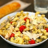 Chicken Pesto Cavatappi Recipe