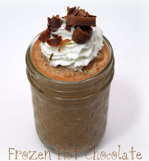 Frozen Hot Chocolate The Gunny Sack