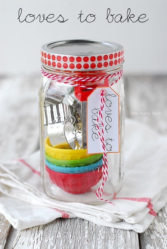 Loves To Bake Gifts In A Jar