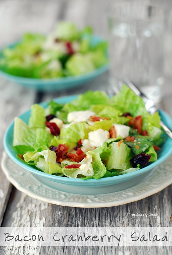 Bacon Cranberry Salad Recipe