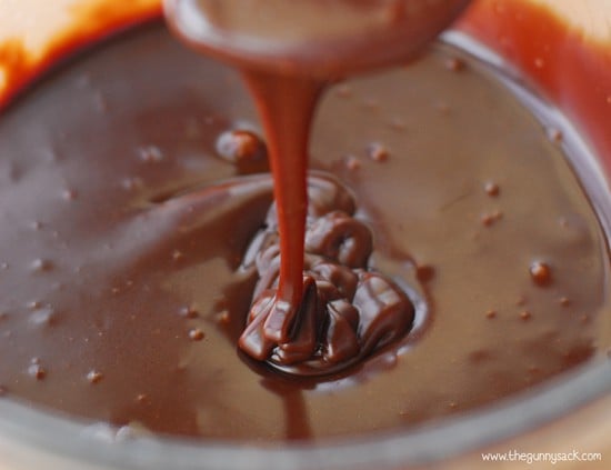 Chocolate Frosting Drizzle