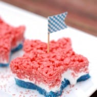 Ooey Gooey Red White and Blue Bars