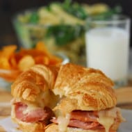 The Best Ham And Cheese Croissants