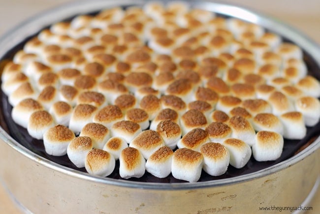 Toasted Marshmallows Cheesecake