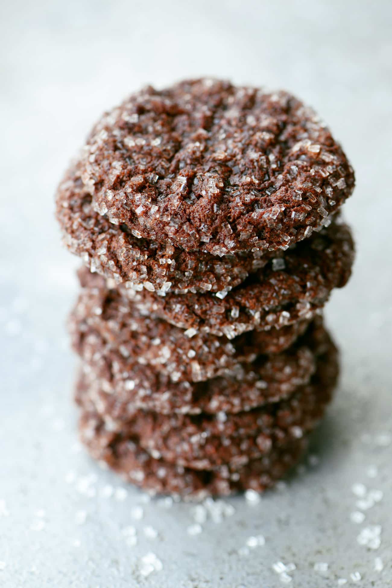 Nutella Pudding Cookies In A Stack