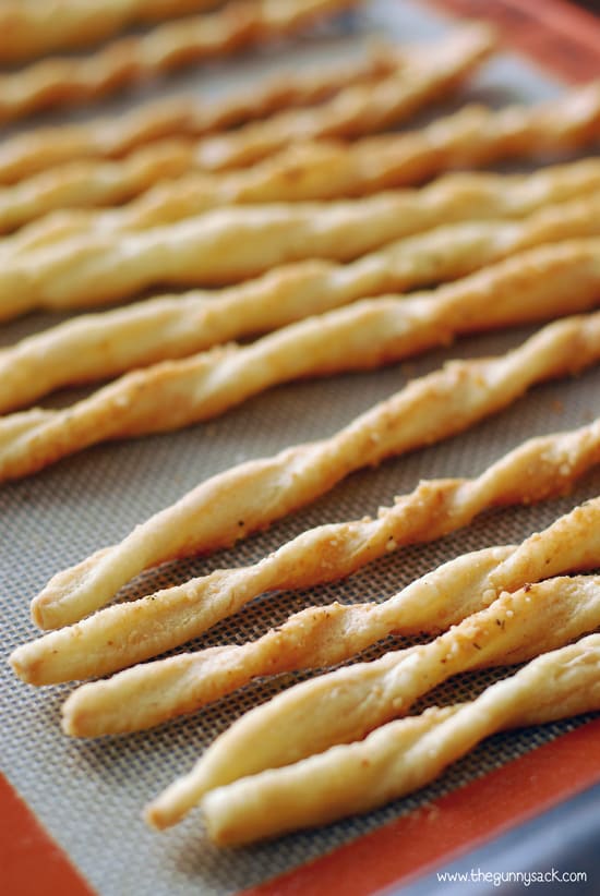 puff pastry breadsticks