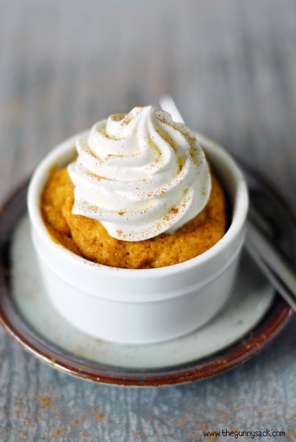 Easy Pumpkin Mug Cake Recipe