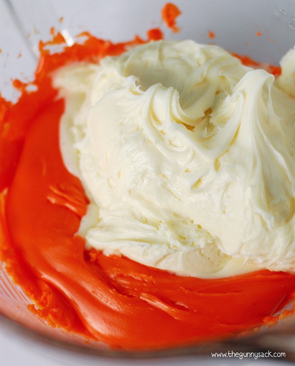 add melted white chocolate to frosting