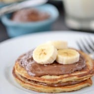 Homemade Banana Pancakes