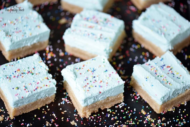 Sugar Cookie Bars with Buttercream Frosting