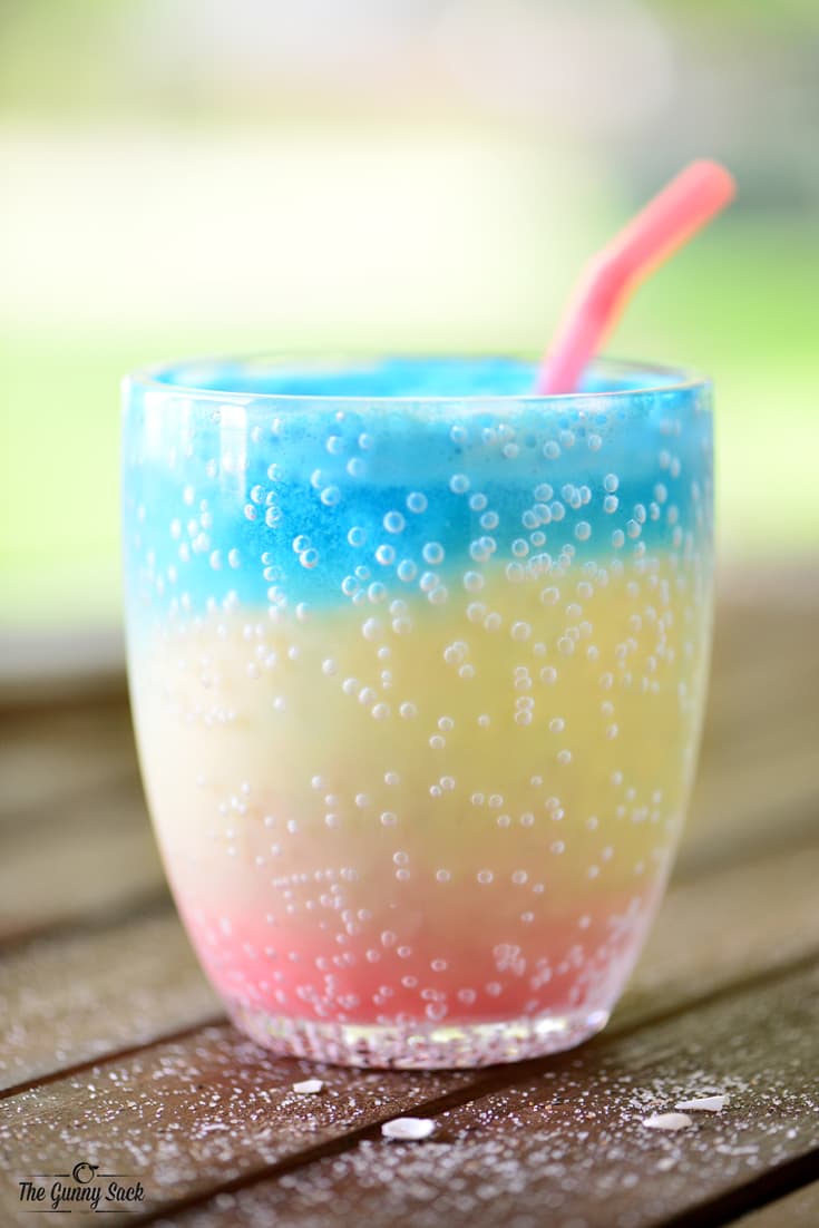 Sunset Slushie in Cup