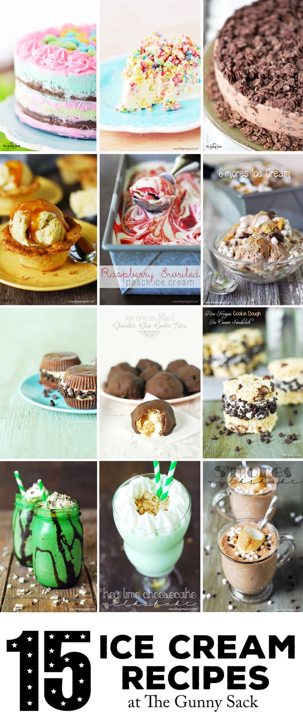 15 Ice Cream Recipes | thegunnysack.com