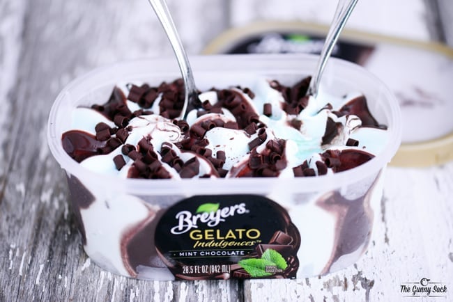 Breyers Gelato Indulgences Mint Chocolate