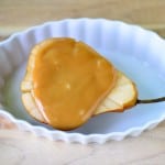 Butterscotch Baked Pears