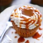 Easy Caramel Apple Cupcake