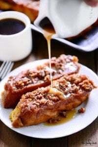Pumpkin Pecan Baked French Toast