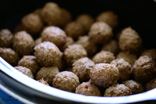 Slow Cooker with Meatballs