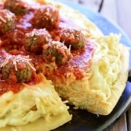Spaghetti and Meatballs Pizza Recipe