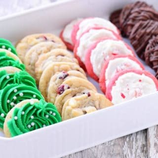 Four Christmas Cookies From One Dough
