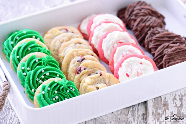 Four Christmas Cookies From One Dough