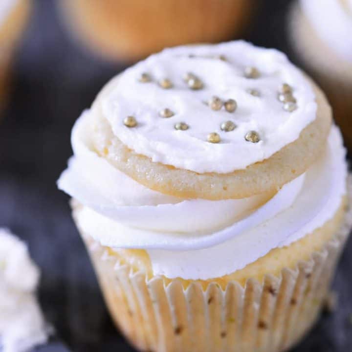 Frosted Sugar Cookie Cupcakes Recipe