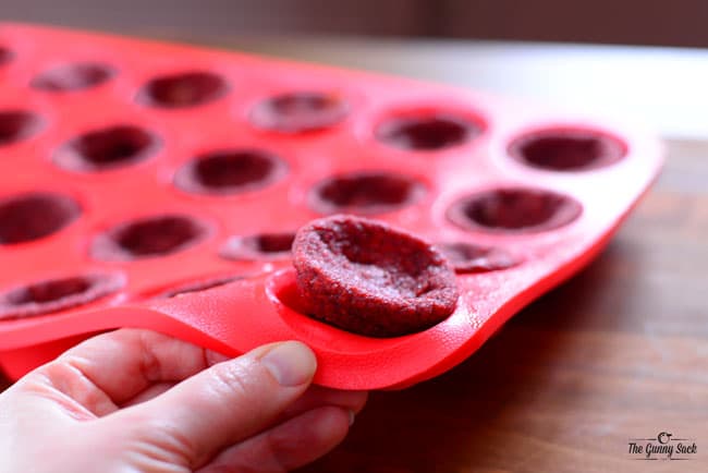Silicon Mini Muffin Pan with cookie cups