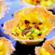 Bacon Egg and Cheese Parmesan Cups