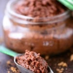 Chocolate Mint Sugar Scrub Recipe With Brown Sugar and Coconut Oil