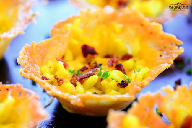 Bacon Egg and Cheese Parmesan Cups
