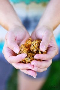 Handful Soy Vay Popped Rice Clusters